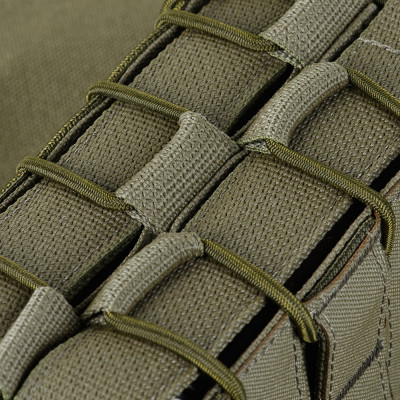 M-Tac Pouch for AK/AR Open Double Laser Cut Dviguba dėtuvė, Ranger Green