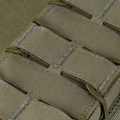 M-Tac Pouch for AK/AR Open Double Laser Cut Dviguba dėtuvė, Ranger Green
