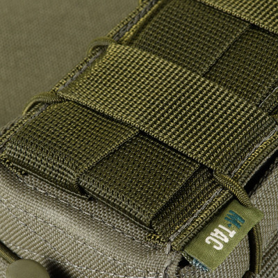 M-Tac Pouch for AK/AR Open Double Laser Cut Dviguba dėtuvė, Ranger Green