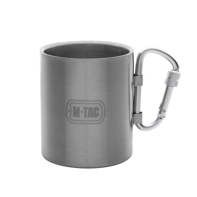 M-Tac Thermo Mug with Carabiner – termo puodelis