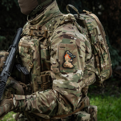 M-Tac Patch Tactical Girl №6 PVC Antsiuvas, Oranžinė