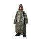 Mil-Tec Od Wet Weather Poncho Vinyl - Apsiaustas/palapinsiaustė, vienkartinio naudojimo Mil-Tec Od Wet Weather Poncho Vinyl - Apsiaustas/palapinsiaustė, vienkartinio naudojimo
