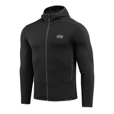 M-Tac Fleece Sweatshirt Shadow Polartec Lengvas, vilnonis (flisinis) džemperis., Juoda