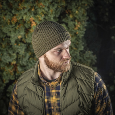M-Tac Watch Cap 100% Acrylic Šilta, žieminė kepurė, Olive