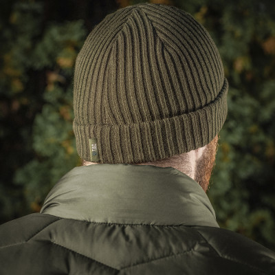M-Tac Watch Cap 100% Acrylic Šilta, žieminė kepurė, Olive
