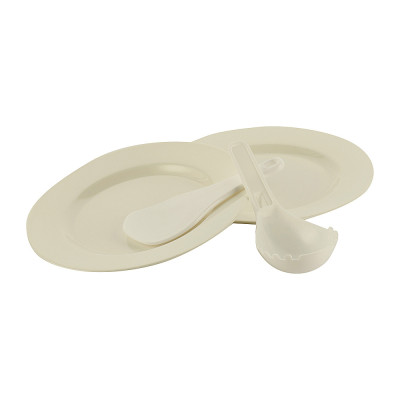 M-Tac Crockery Set For 4-5 People Kelioninis puodų ir indų rinkinys, Pilka
