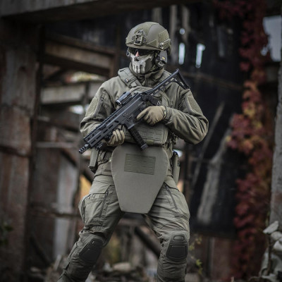 M-Tac Anti-Fragmentation Apron for ballistic panel inserts Laser Cut Balistinės apsaugos įdėklas, Ranger Green