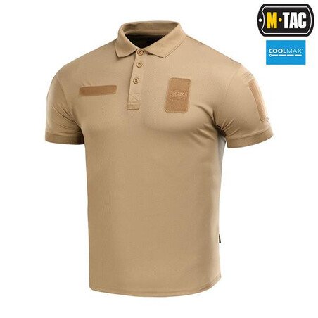 M-Tac Polo Elite Tactical Coolmax Taktiniai, šauliški marškinaičiai su VELCRO antsiuvams
