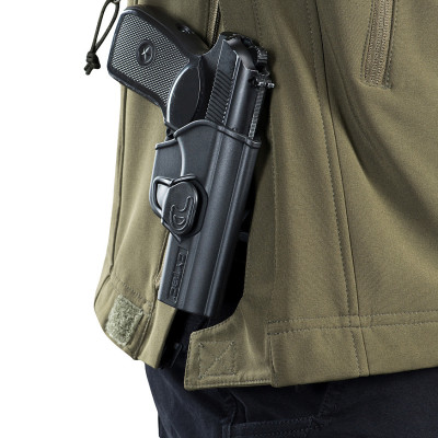 M-Tac Soft Shell Police Jacket – softshell striukė, Olive