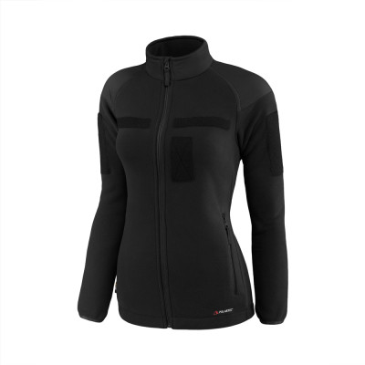 M-Tac Jacket Combat Fleece Polartec Lady – moteriška flisinė striukė, Juoda