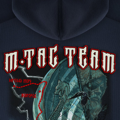 M-Tac Hoodie The Way Cotton Hard – medvilninis džemperis su gobtuvu
