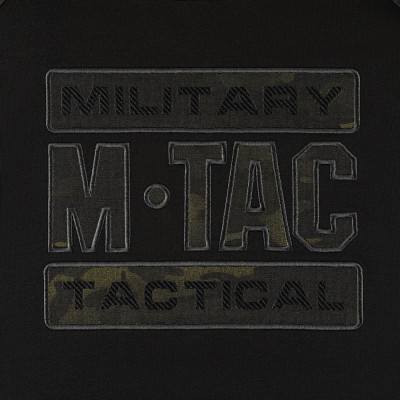 M-Tac Hoodie Combat Black Edition – džemperis su gobtuvu