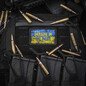 M-Tac patch Ukraine in the Fight (80х50 mm) Antsiuvas su Ukrainos simbolika