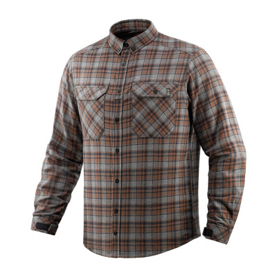 M-Tac Shirt Lumberjack Merino Cold Weather – marškiniai, Grey/Brown