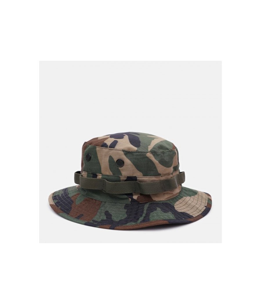 Mil-Tec Us Woodland Gi Boonie Hat ′One Size′ Woodland marginimo skrybėlė/panama