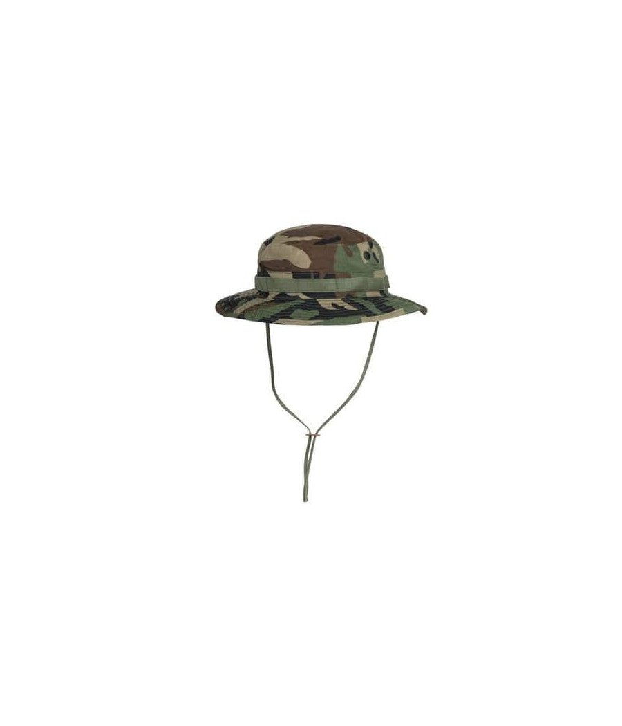 Mil-Tec Us Woodland Gi Boonie Hat ′One Size′ Woodland marginimo skrybėlė/panama