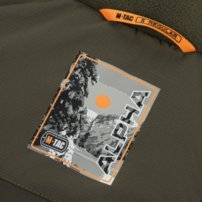 M-Tac Winter Jacket Alpha Basic Primaloft – žieminė striukė, Dark Olive