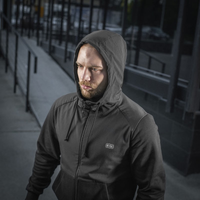 M-Tac Jacket Pilgrim – striukė su gobtuvu, Juoda