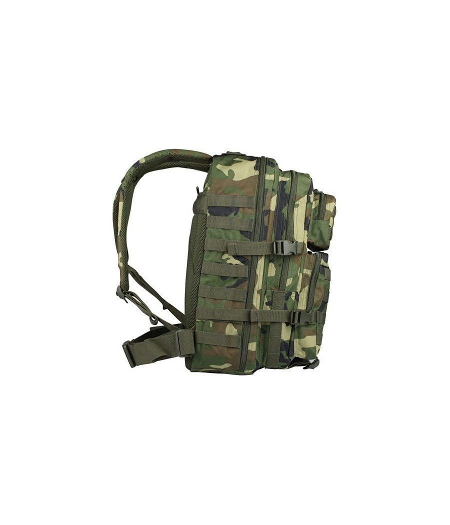 Mil-Tec Woodland Backpack US Assault Large Woodland marginimo didelė kuprinė 36L