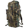 Kovinė kuprinė 65 l, Bundeswehr tipo, aliuminio strypas