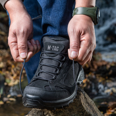 M-Tac Tactical Sneakers Demi-Season – taktiniai sportbačiai, Juoda