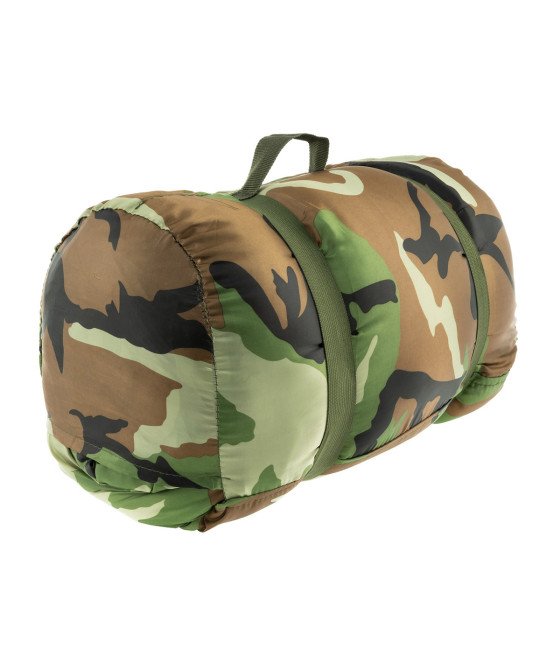 Mil-Tec Woodlan ′Pilot′ Sleeping Bag Woodland marginimo miegmaišis