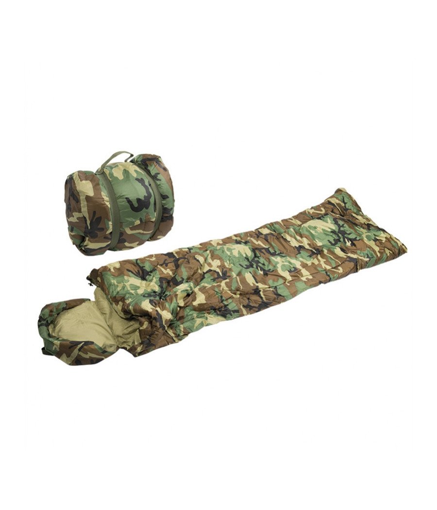 Mil-Tec Woodlan ′Pilot′ Sleeping Bag Woodland marginimo miegmaišis