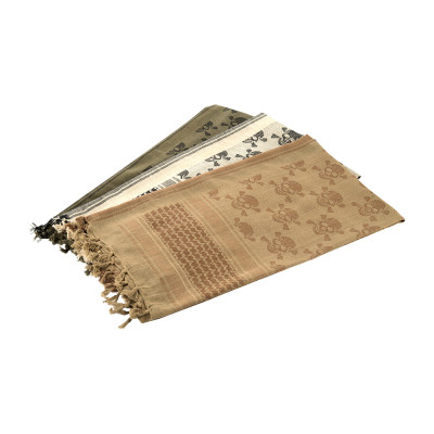 M-Tac Shemagh Scarf Pirate Skull – shemagh skara, Olive/Black