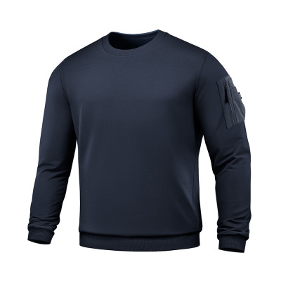 M-Tac Nylon Pocket Cotton Hard Sweatshirt – džemperis, Indigo Blue