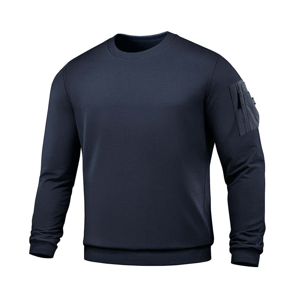 M-Tac Nylon Pocket Cotton Hard Sweatshirt – džemperis, Indigo Blue