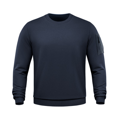 M-Tac Nylon Pocket Cotton Hard Sweatshirt – džemperis, Indigo Blue