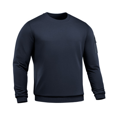 M-Tac Nylon Pocket Cotton Hard Sweatshirt – džemperis, Indigo Blue