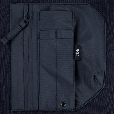 M-Tac Nylon Pocket Cotton Hard Sweatshirt – džemperis, Indigo Blue
