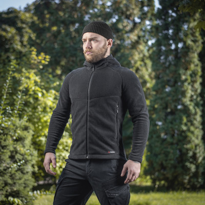 M-Tac Sprint Fleece Sweatshirt Polartec – flisinis džemperis, Juoda