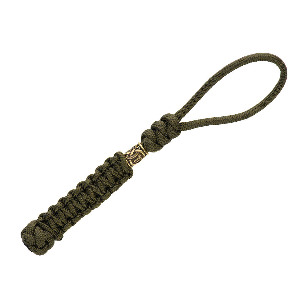 M-Tac Knife Lanyard Loopy Snake Scandinavian – virvelė peiliui, Olive
