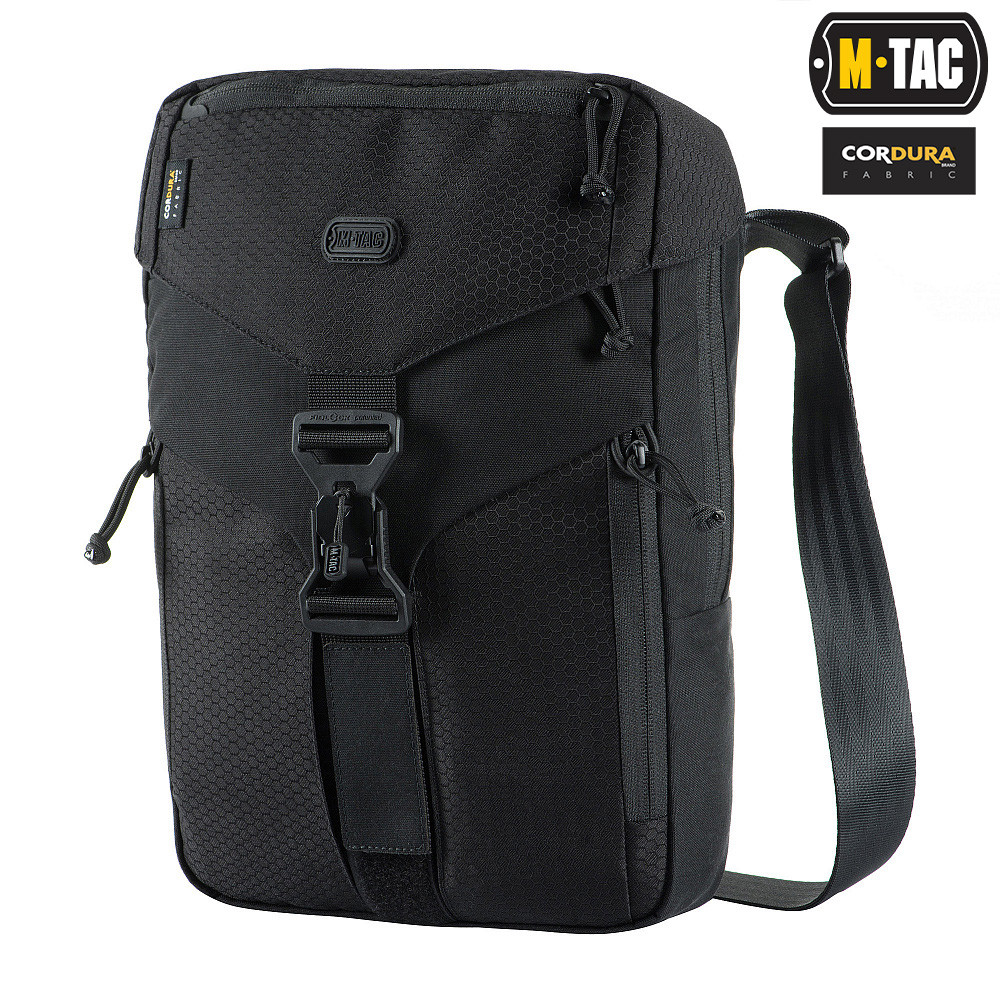 M-Tac Magnet XL Bag Elite Hex – rankinė per petį, Juoda