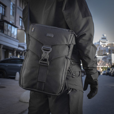 M-Tac Magnet XL Bag Elite Hex – rankinė per petį, Juoda
