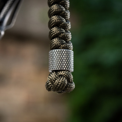 M-Tac Knife Lanyard Viper Stainless Steel – virvelė peiliui, Olive