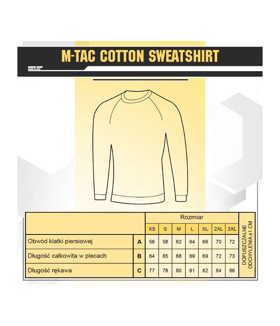 M-Tac Cotton Sweatshirt Medvilninis megztinis