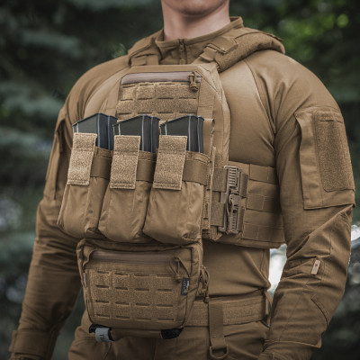 M-Tac Closed-Type Double Magazine Pouch – dėtuvių dėklas, Coyote