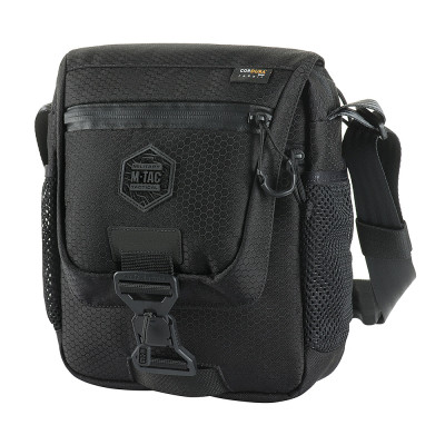 M-Tac Satellite Magnet Bag Gen.II Elite Hex – rankinė per petį, Juoda