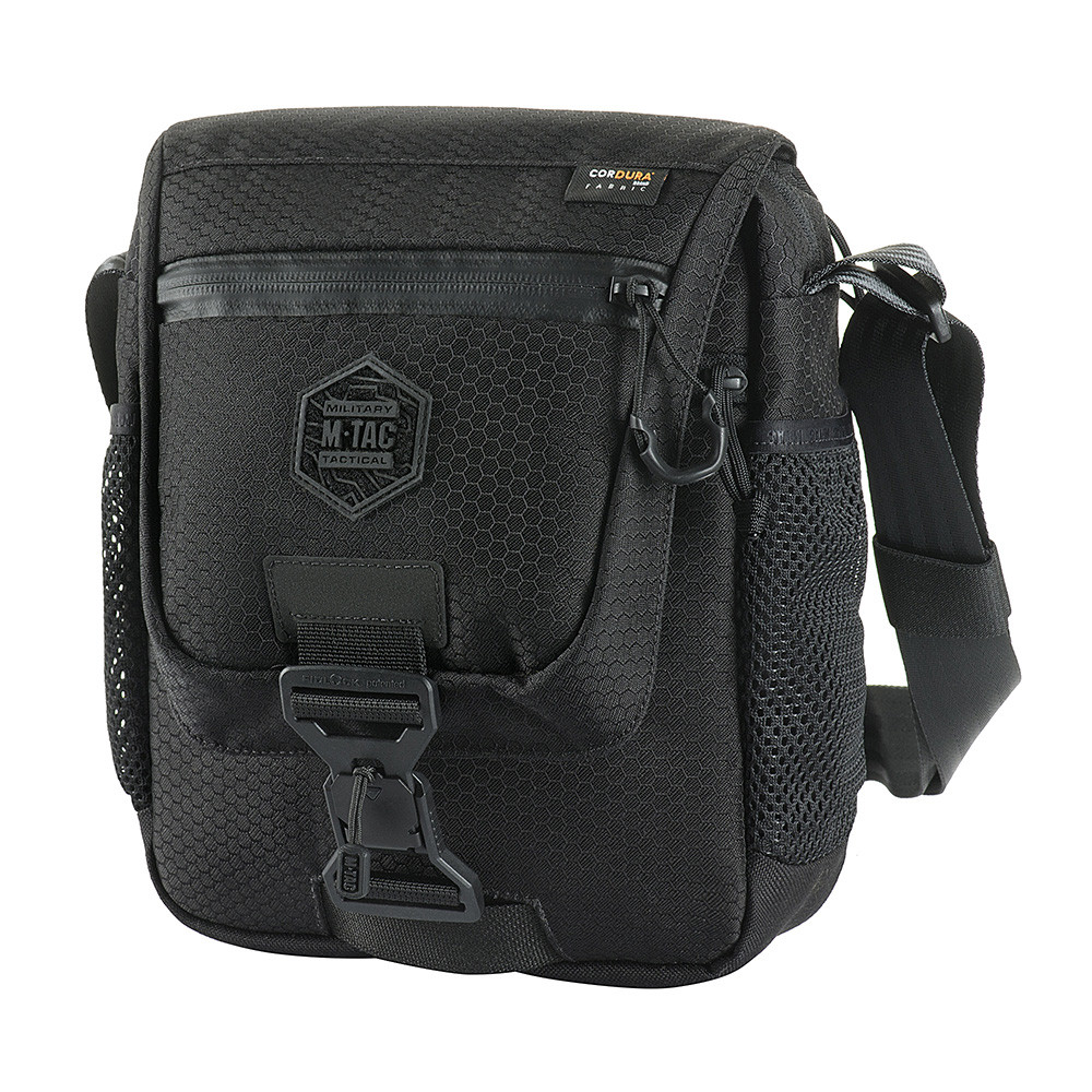 M-Tac Satellite Magnet Bag Gen.II Elite Hex – rankinė per petį, Juoda