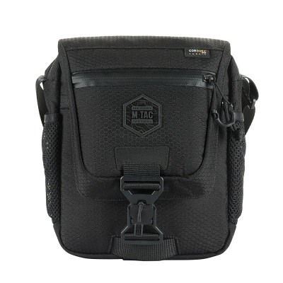 M-Tac Satellite Magnet Bag Gen.II Elite Hex – rankinė per petį, Juoda