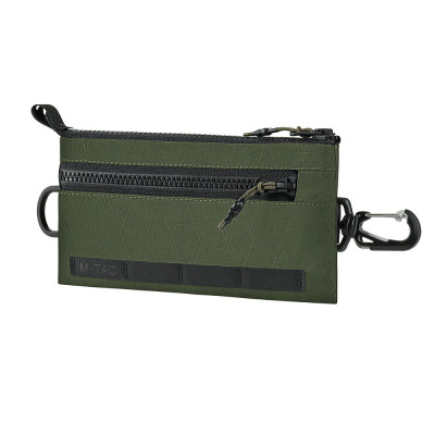 M-Tac Wallet Horizontal with Carabiner X-Pac Elite – piniginė, Ranger Green