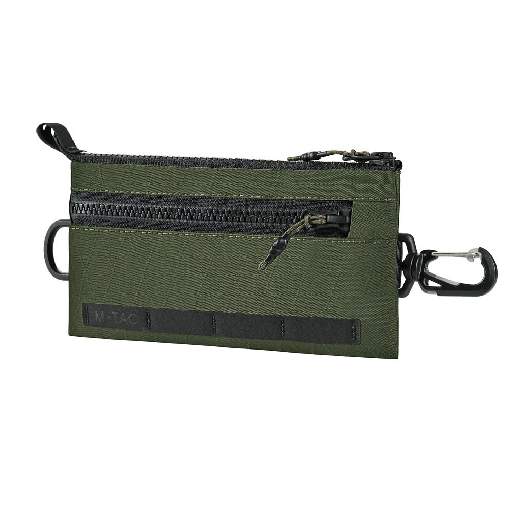 M-Tac Wallet Horizontal with Carabiner X-Pac Elite – piniginė, Ranger Green