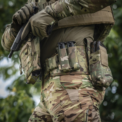 M-Tac Pouch Double Magazine for Pistol APS Laser Cut – dėtuvių dėklas