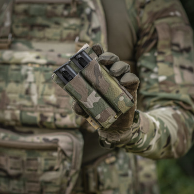 M-Tac Pouch Double Magazine for Pistol APS Laser Cut – dėtuvių dėklas