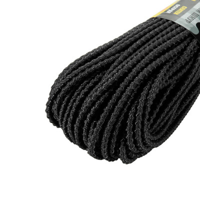 M-Tac Paracord Shock-Cord 30 m – elastinis parakordas, Juoda