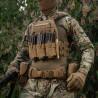 M-Tac Front Panel for Plate Carrier Three Mags – dėtuvių panelė, Coyote