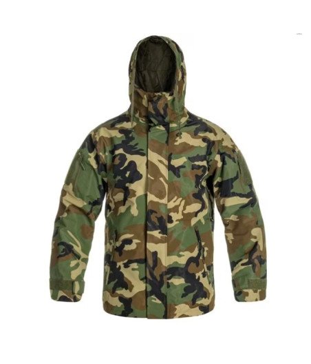 Mil-Tec Woodland Wet Weather Jacket W/Fleece Liner Gen.II Striukė drėgnam orui su išsegamu flisu